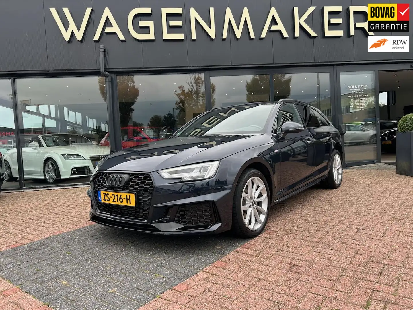 Audi A4 Avant 2.0 TFSI ultra Sport Pro Line S Spring Advan Bleu - 1