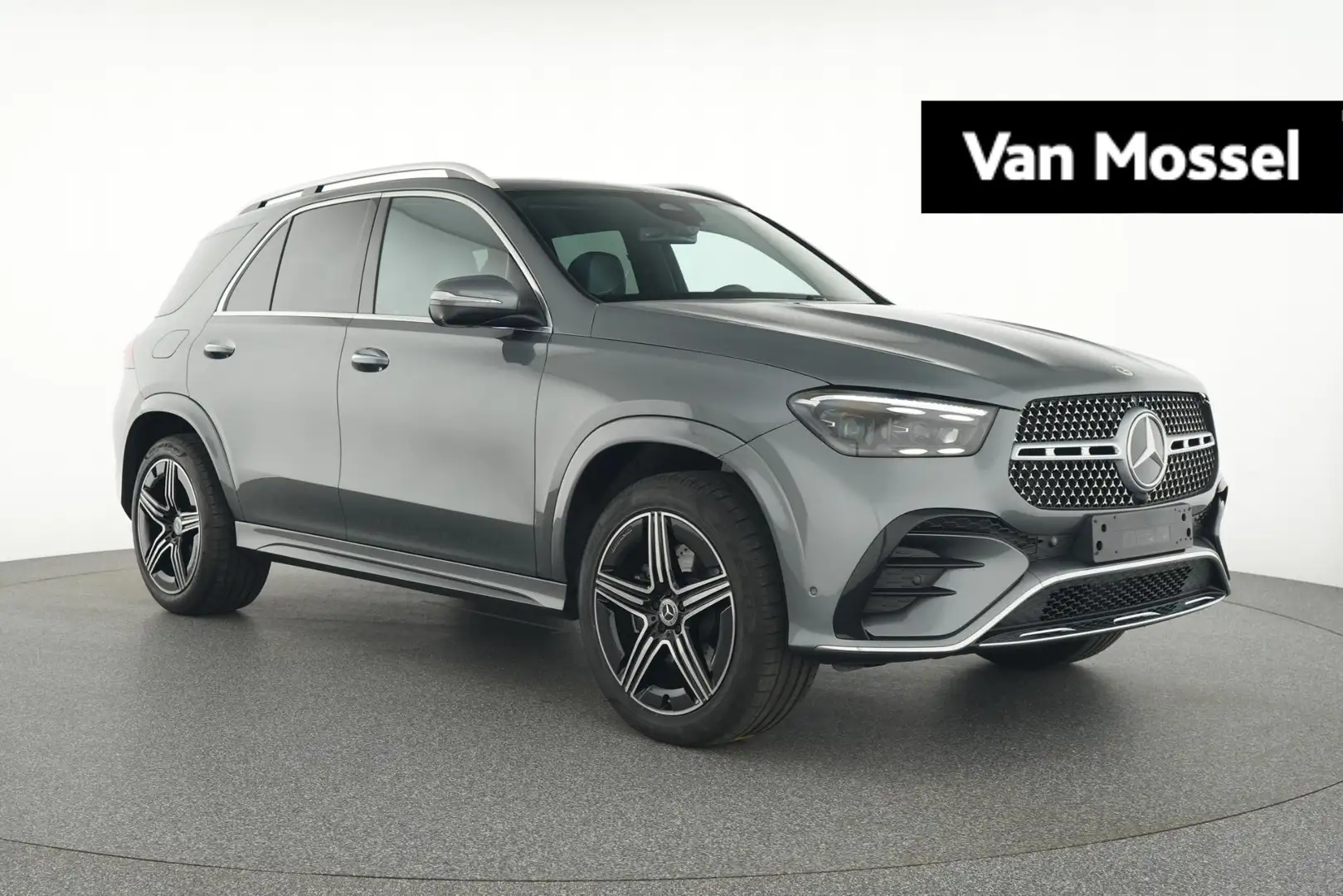 Mercedes-Benz GLE 300 d 4MATIC AMG LINE + PANORAMISCH DAK + AIRMATIC + T Grijs - 1