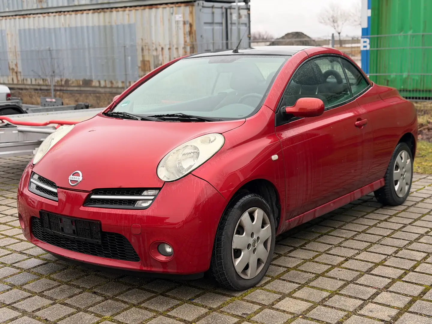 Nissan Micra 1.6 Cabrio | Klima Rot - 1