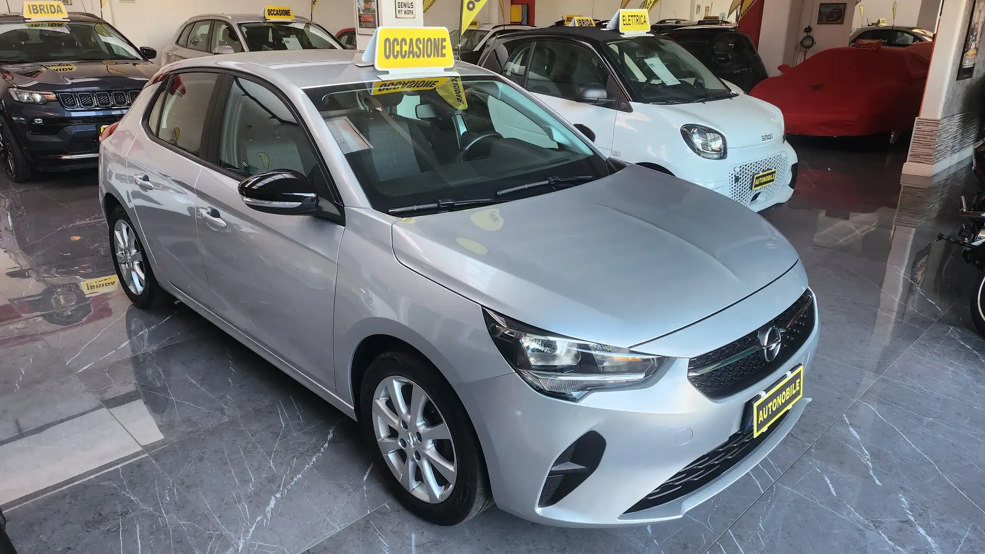Opel Corsa Corsa 1.2 Elegance s Targa GM705SN Argento - 2