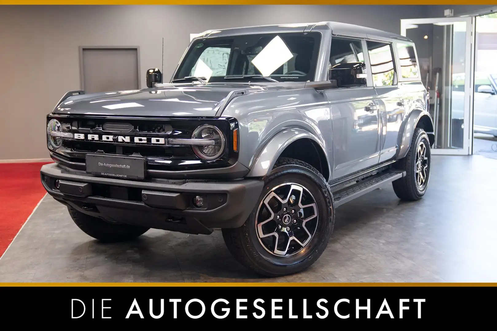 Ford Bronco Outer Banks 4x4 2.7 V6*LED*NAVI*B&O*360°* Grigio - 1