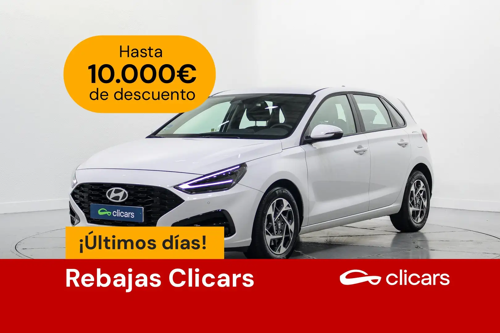 Hyundai i30 1.0 TGDI Klass 48V 100 Blanco - 1
