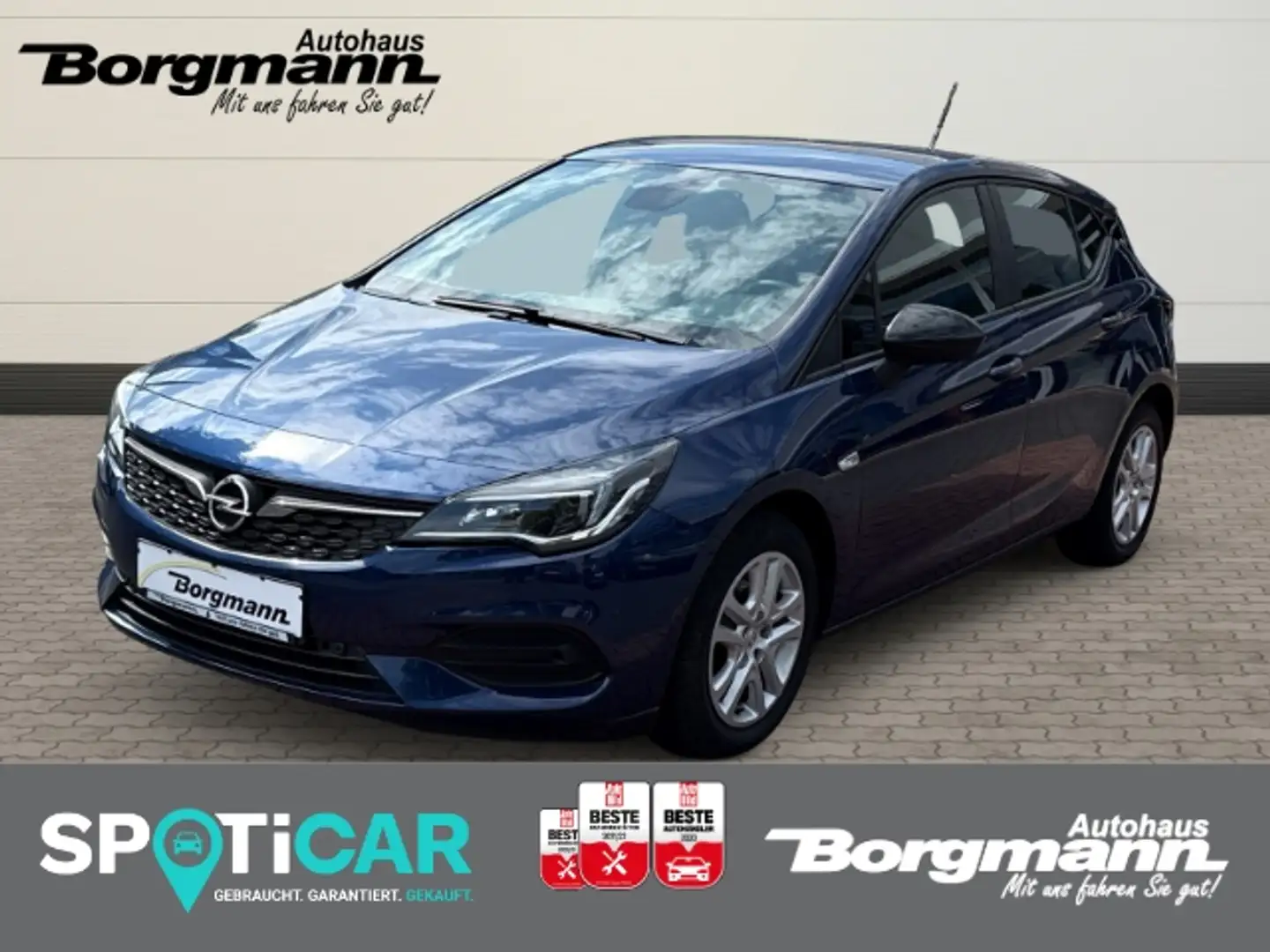 Opel Astra LED Apple CarPlay Android Auto Musikstreaming DAB Blauw - 1