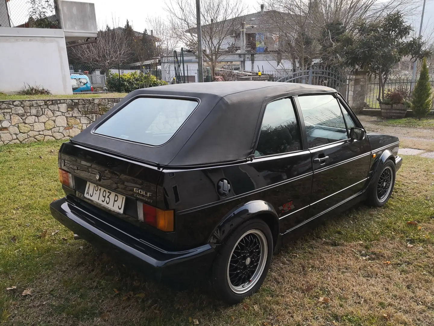 Volkswagen Golf Cabriolet sportline Negru - 2