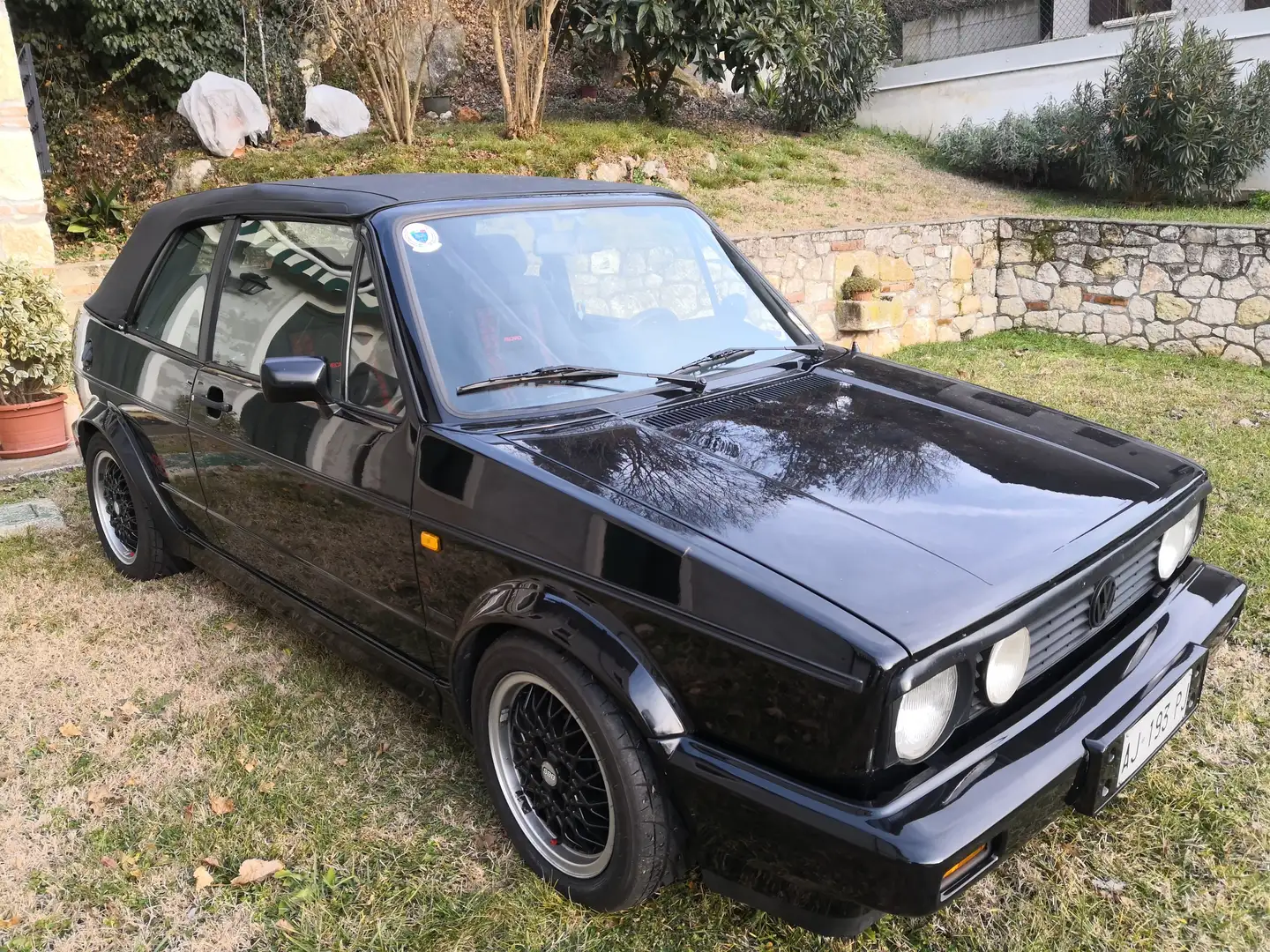 Volkswagen Golf Cabriolet sportline Negru - 1