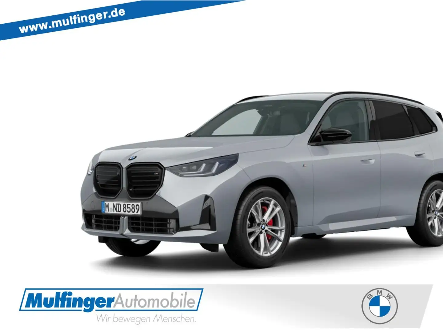 BMW X3 M 50 KomfZ SportS SitzKlima AdapLED LiveProf HUD Gris - 1