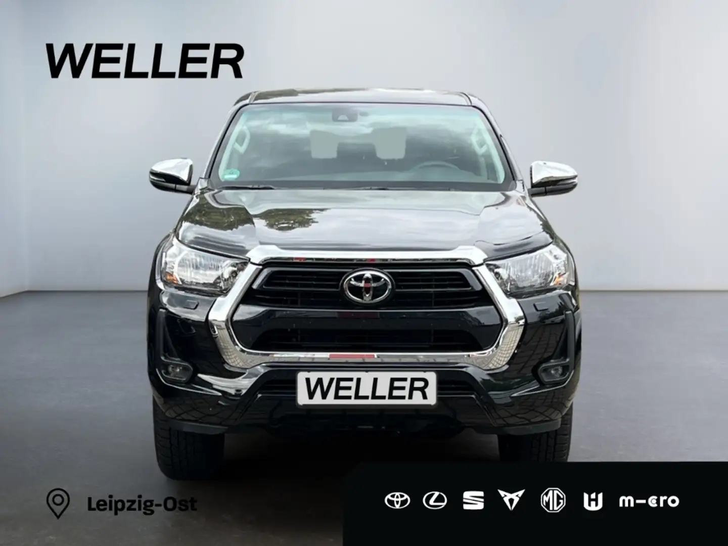Toyota Hilux 4x4 Double Cab Comfort *CAM*Navi*Sperrdiff* Schwarz - 2