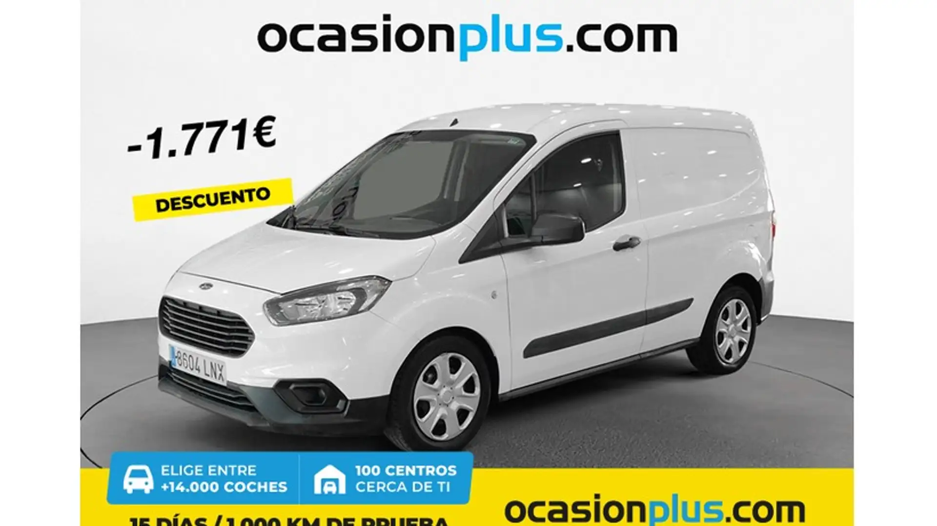 Ford Transit Courier Van 1.5TDCi Trend 75 Blanc - 1