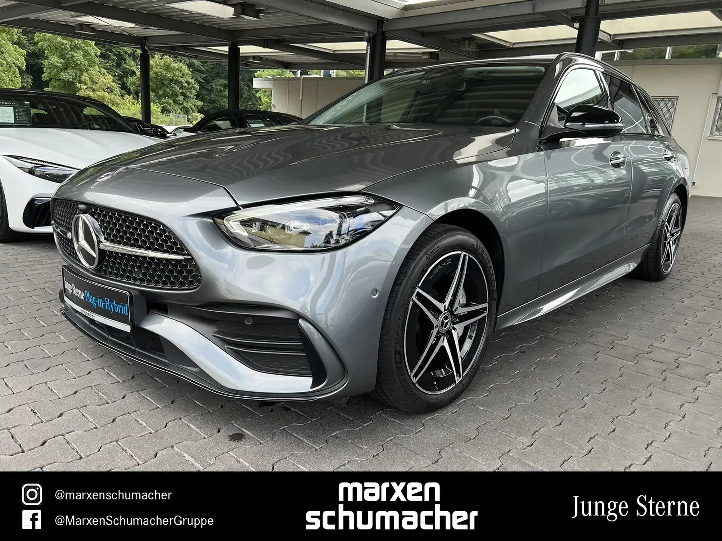 Mercedes-Benz C 300 C 300 e T AMG Night+DIGITAL+Kamera+Business+Adv Grijs - 1