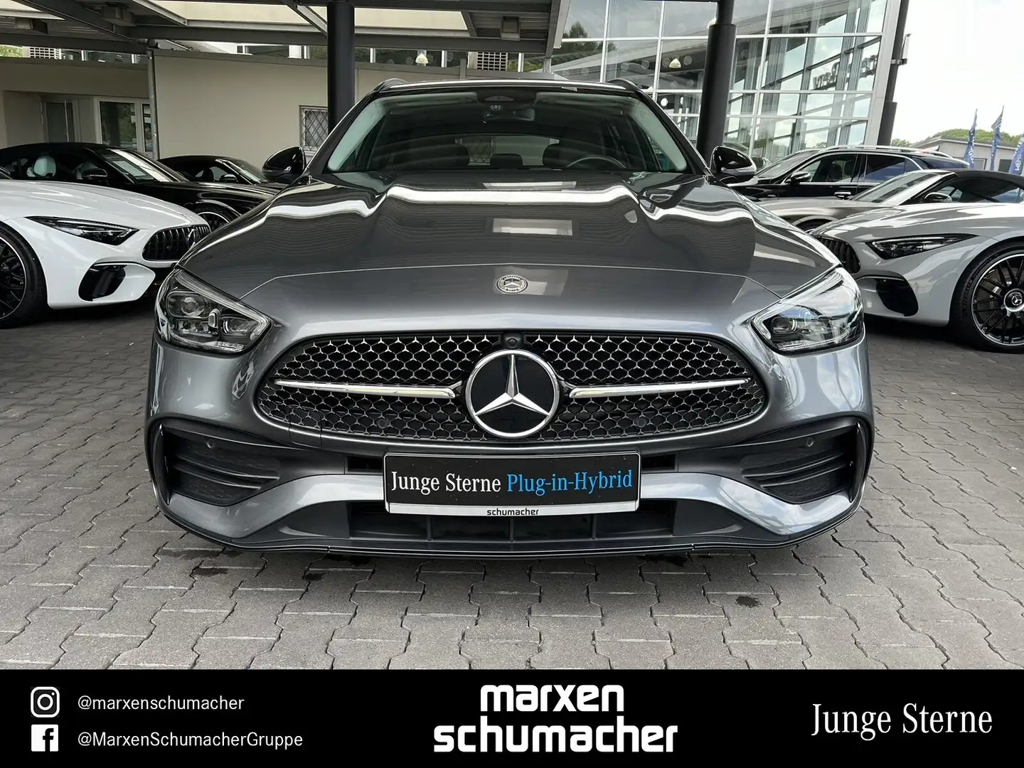 Mercedes-Benz C 300 C 300 e T AMG Night+DIGITAL+Kamera+Business+Adv Grijs - 2