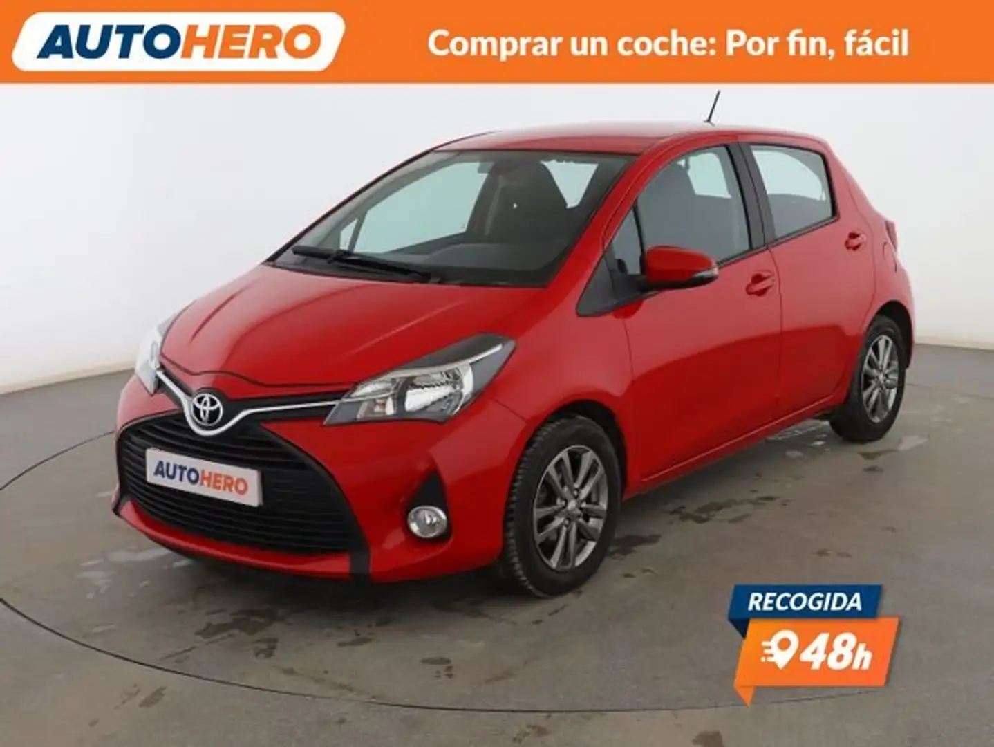 Toyota Yaris 1.0 VVT-i Active Rojo - 1