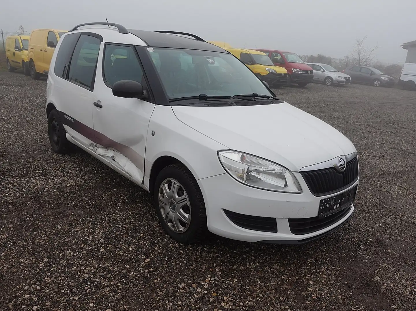 Skoda Roomster 1,2 Weiß - 1