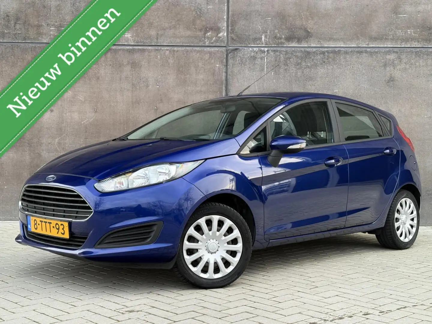Ford Fiesta 1.0 Style Airco | Navigatie | APK 12-2026 | Dealer Blauw - 1
