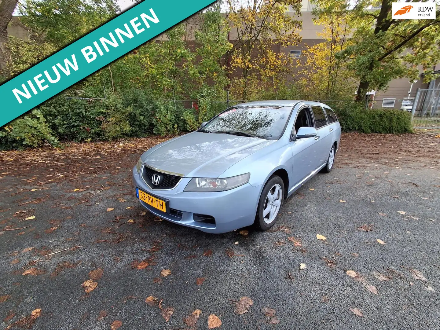 Honda Accord Tourer 2.2 CTDi Sport LEUKE AUTO RIJDT EN SCHAKELT Grau - 1