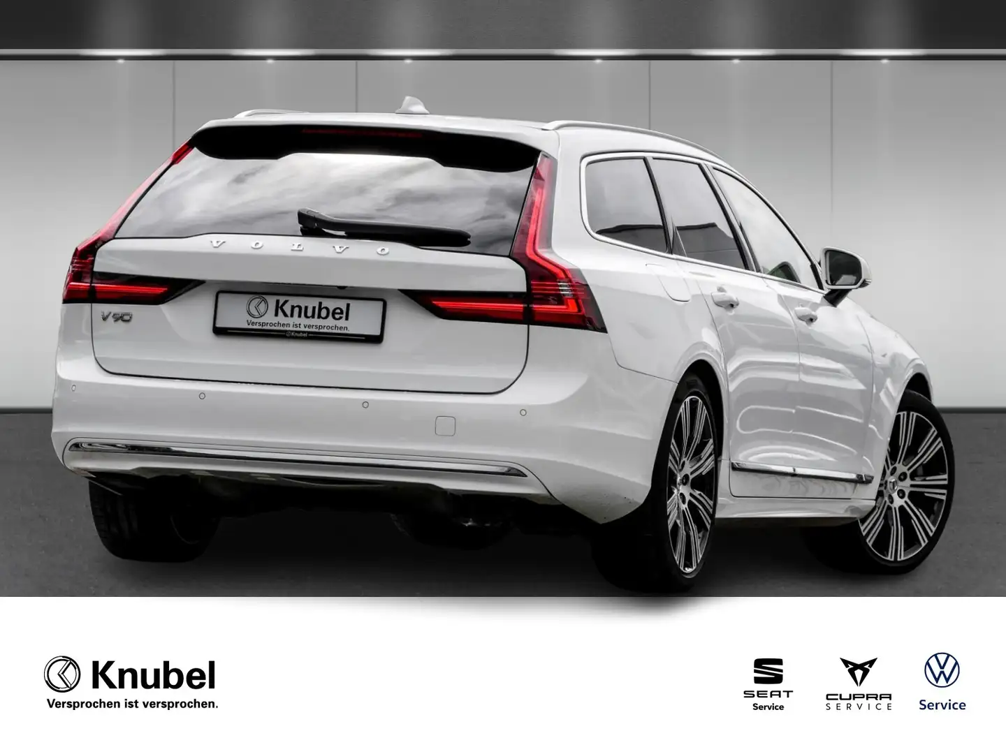 Volvo V90 Inscription Expression AWD LED Navi Pano AHK Ke... Weiß - 2