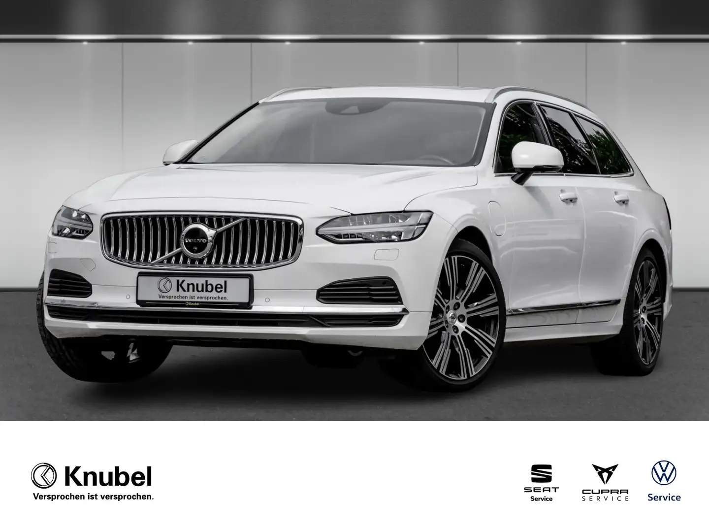 Volvo V90 Inscription Expression AWD LED Navi Pano AHK Ke... Weiß - 1