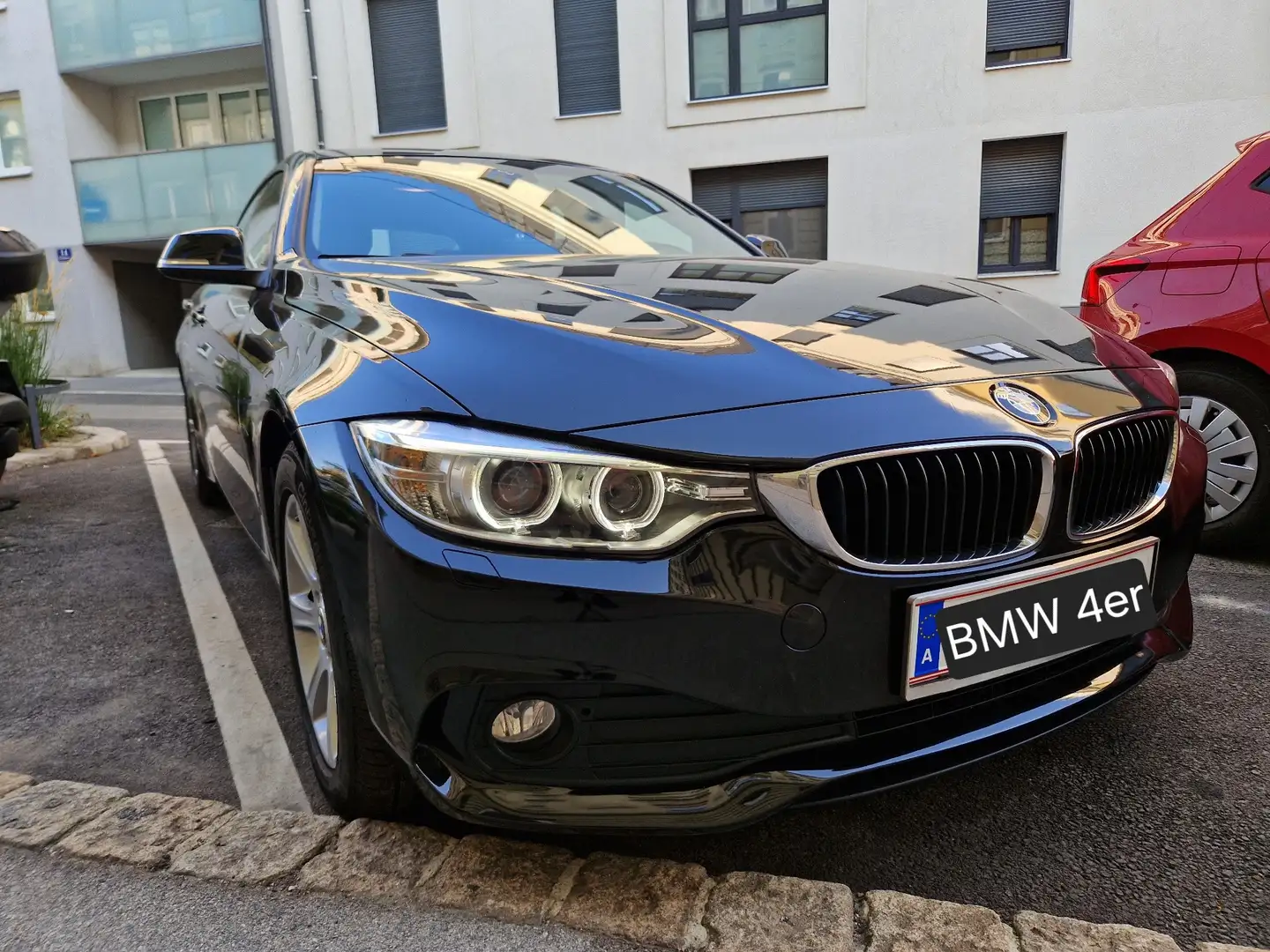 BMW 420 420d Gran Coupe Fekete - 1
