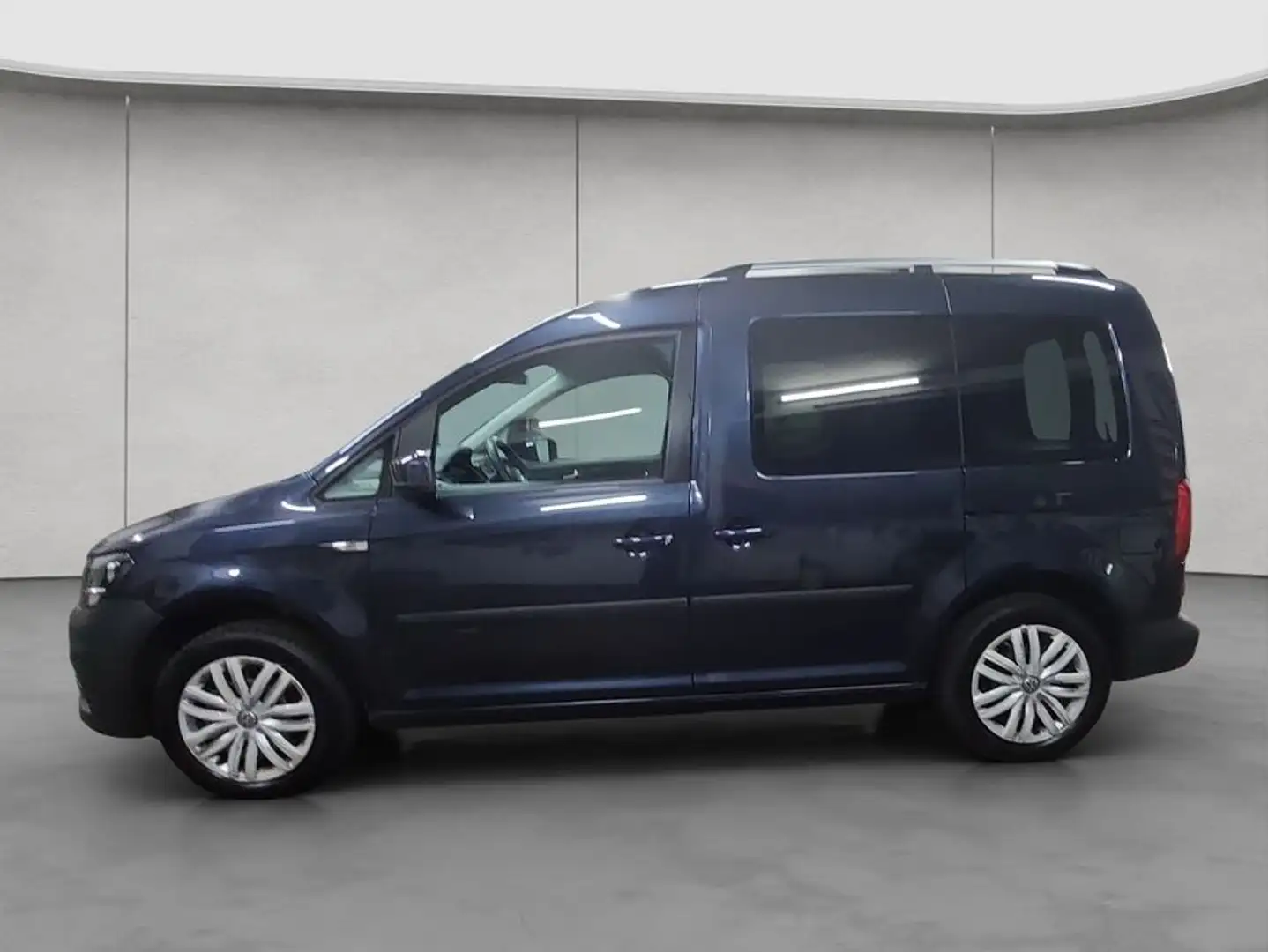 Volkswagen Caddy Trendline 2,0 TDI AHK Klima Heckfl. Blau - 2
