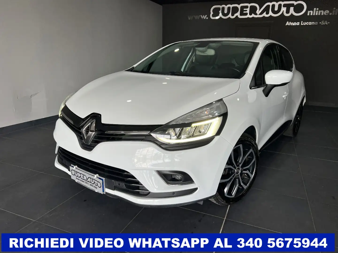Renault Clio dCi 8V 90CV Start&Stop 5 porte Energy Intens Bianco - 2