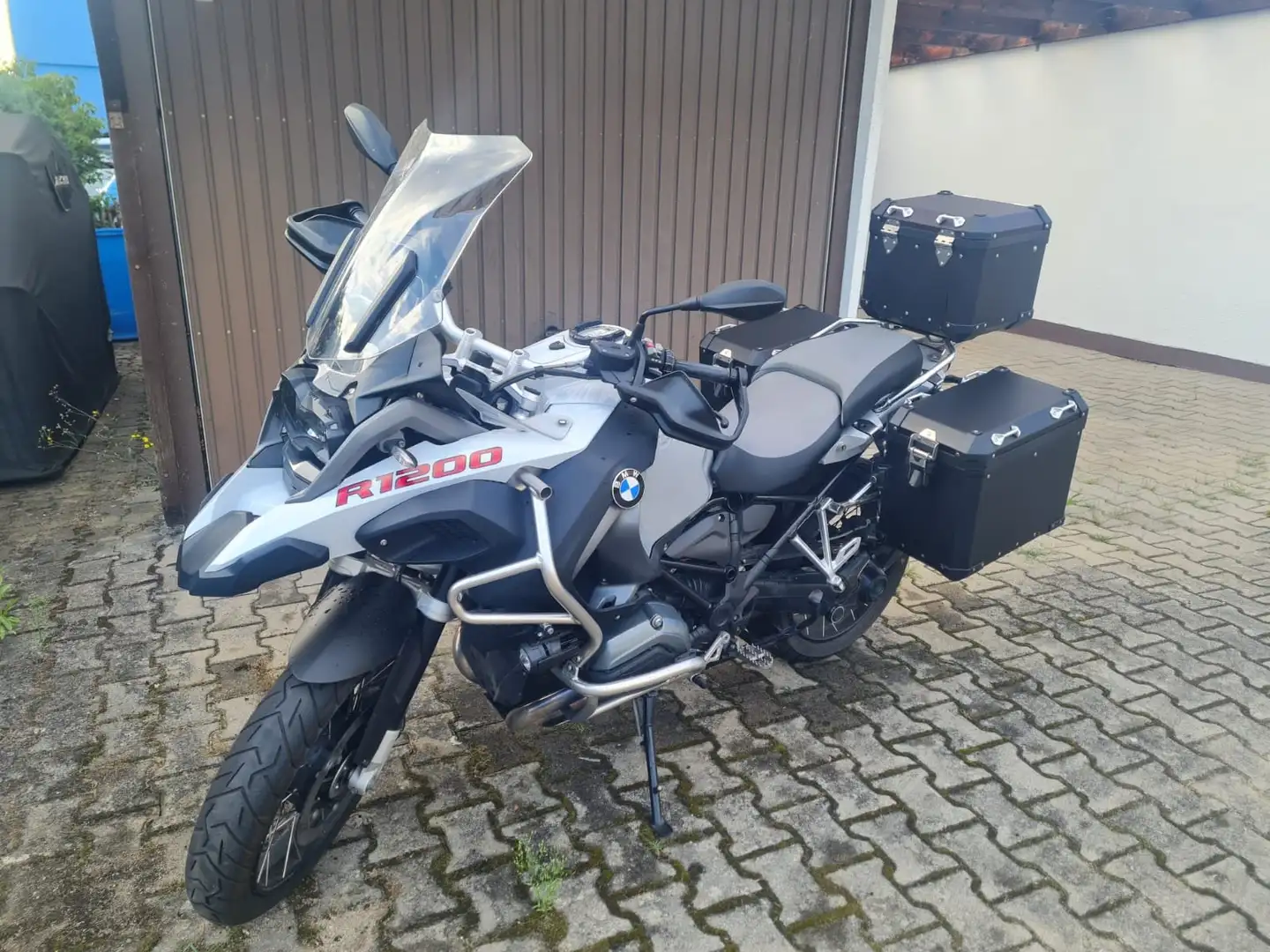 BMW R 1200 GS Adventure inkl. 3 Aluminiumkoffer schwarz Alb - 1