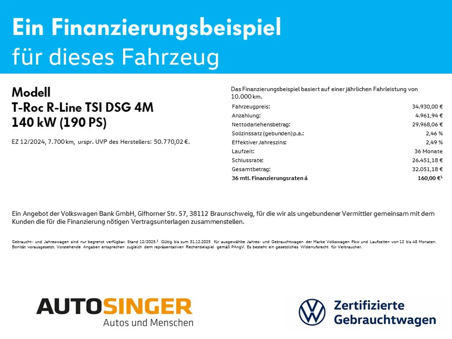 Volkswagen T-Roc R-Line TSI DSG 4M *STDHZ*AHK*NAVI*LED*ACC* Schwarz - 2