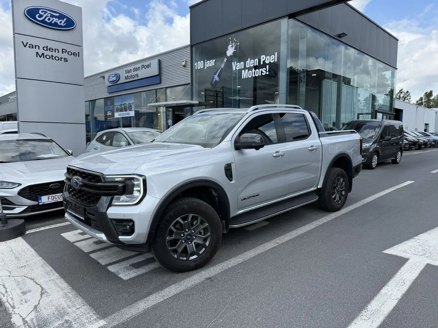 Ford Ranger 2.0 EcoBlue 4WD Wildtrak Argent - 1