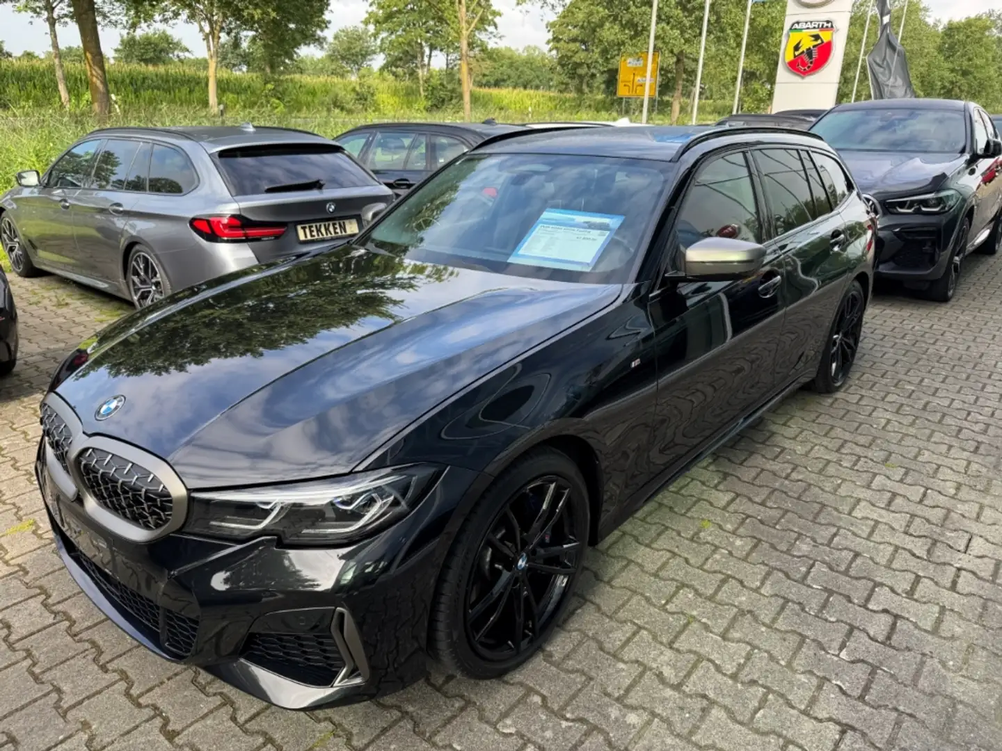 BMW 340 xDrive Touring  Leder Tartufo Harman Kardon ACC Black - 1
