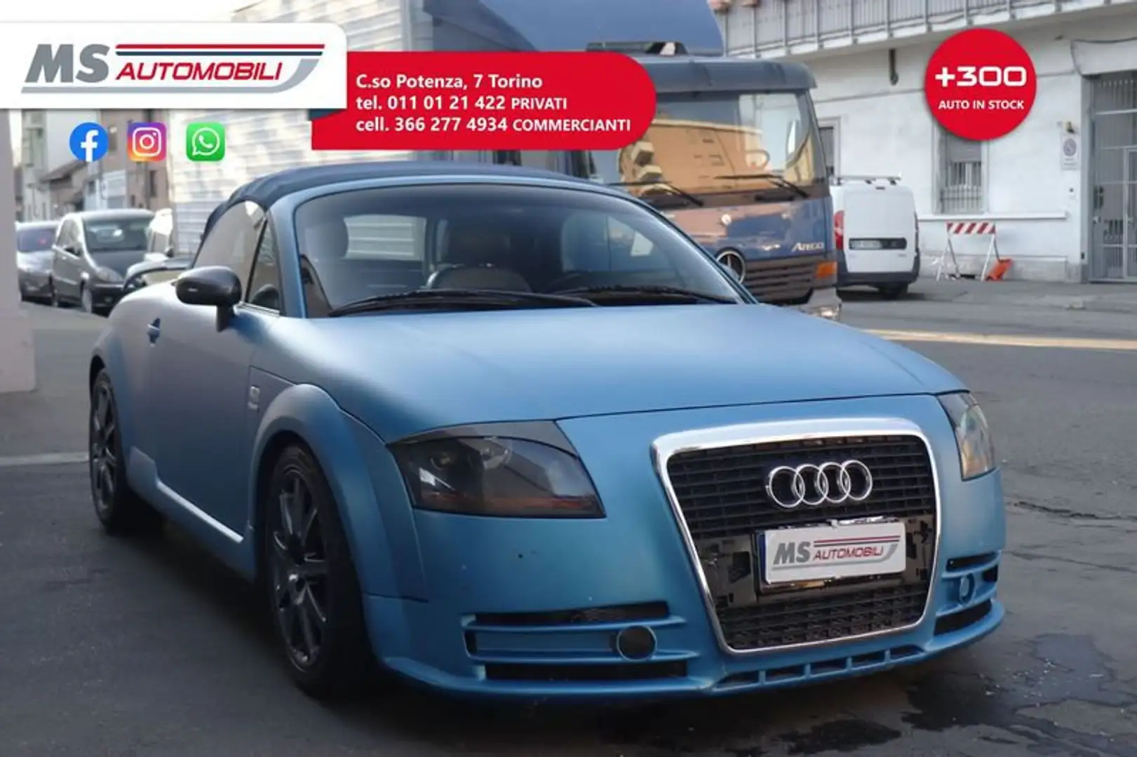 Audi TT Roadster 1.8 T 20V/179 CV Unicoproprietario Blu/Azzurro - 1