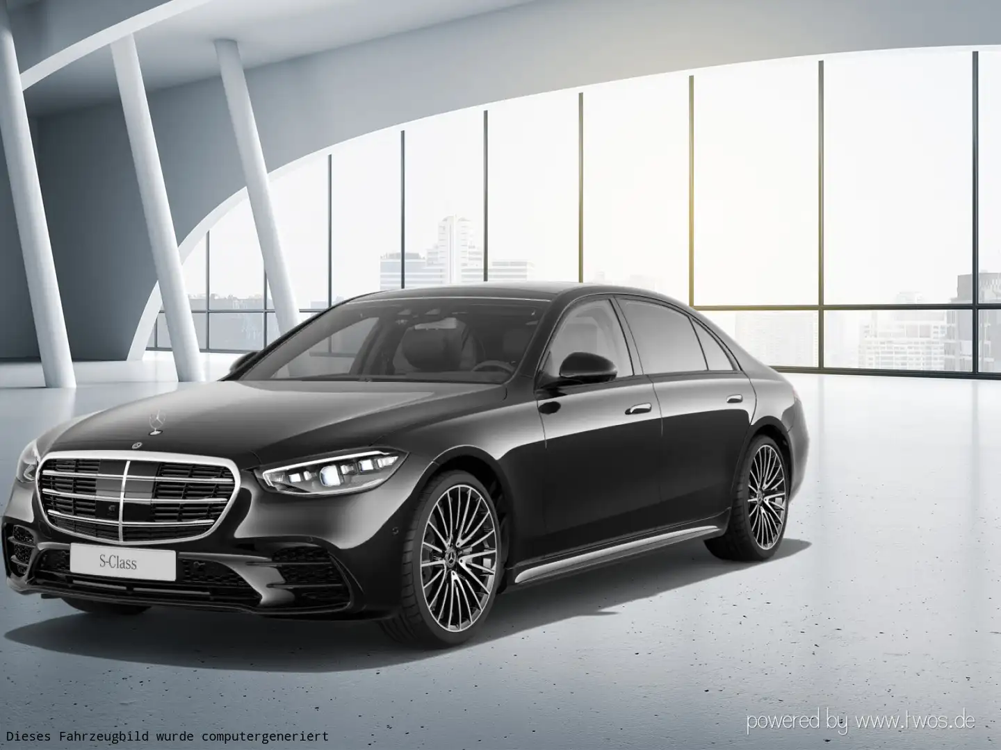 Mercedes-Benz S 400 S 400 d 4MATIC L  AMG Line Navi/Pano.-Dach/Styling Schwarz - 2