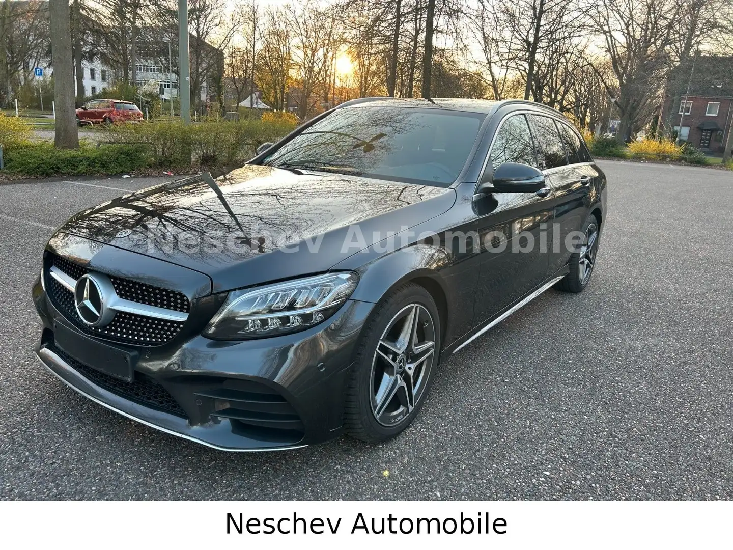 Mercedes-Benz C 300 T d 9G-tr AMG-Line /LED/AHK/1.Hd./dt.Auto Gris - 1