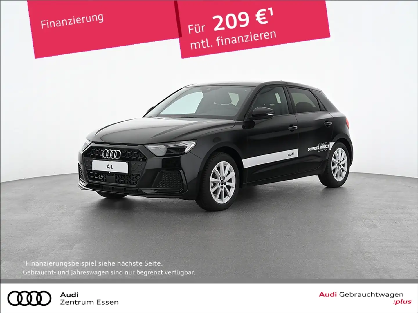 Audi A1 SPORTBACK ADVANCED 70(95 25 TFSI advanced Schwarz - 1
