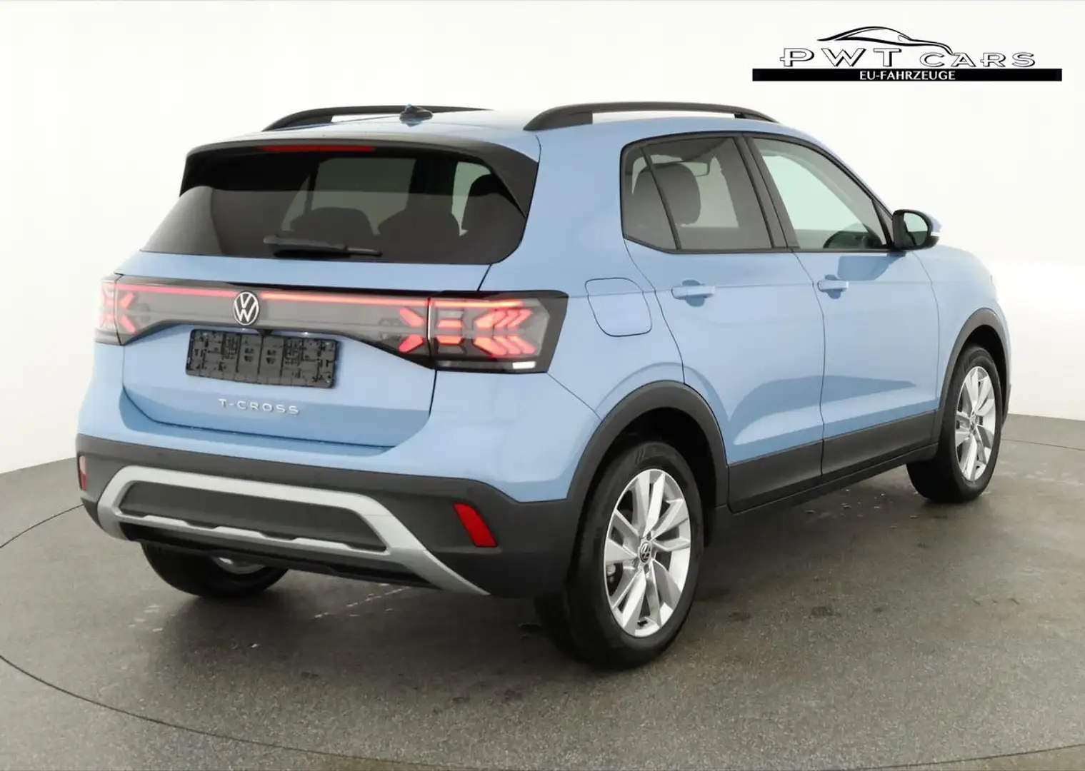 Volkswagen T-Cross 1.0 TSI 85 kW Life DSG Life, AHK, IQ.Light, Kam... Blau - 2