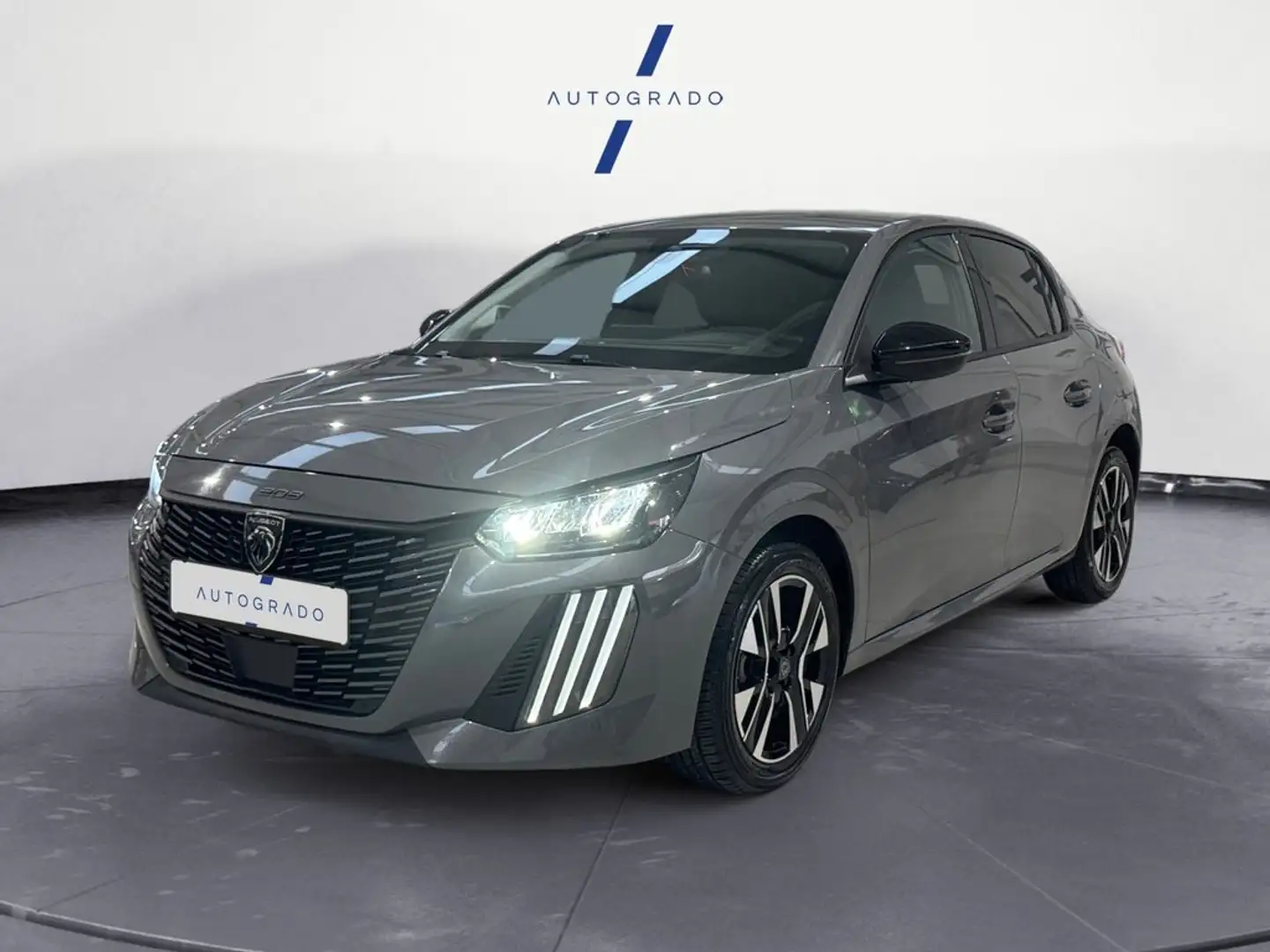 Peugeot 208 Allure Gasolina 100 S&S 6 Vel. MAN Grau - 2
