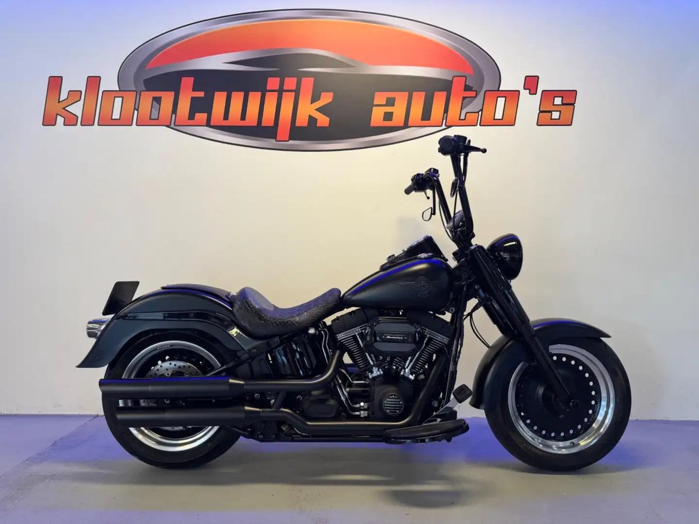 Harley-Davidson Fat Boy Chopper 110 FLSTFS Softail S 5HD1 NL-geleverd Scre Noir - 2