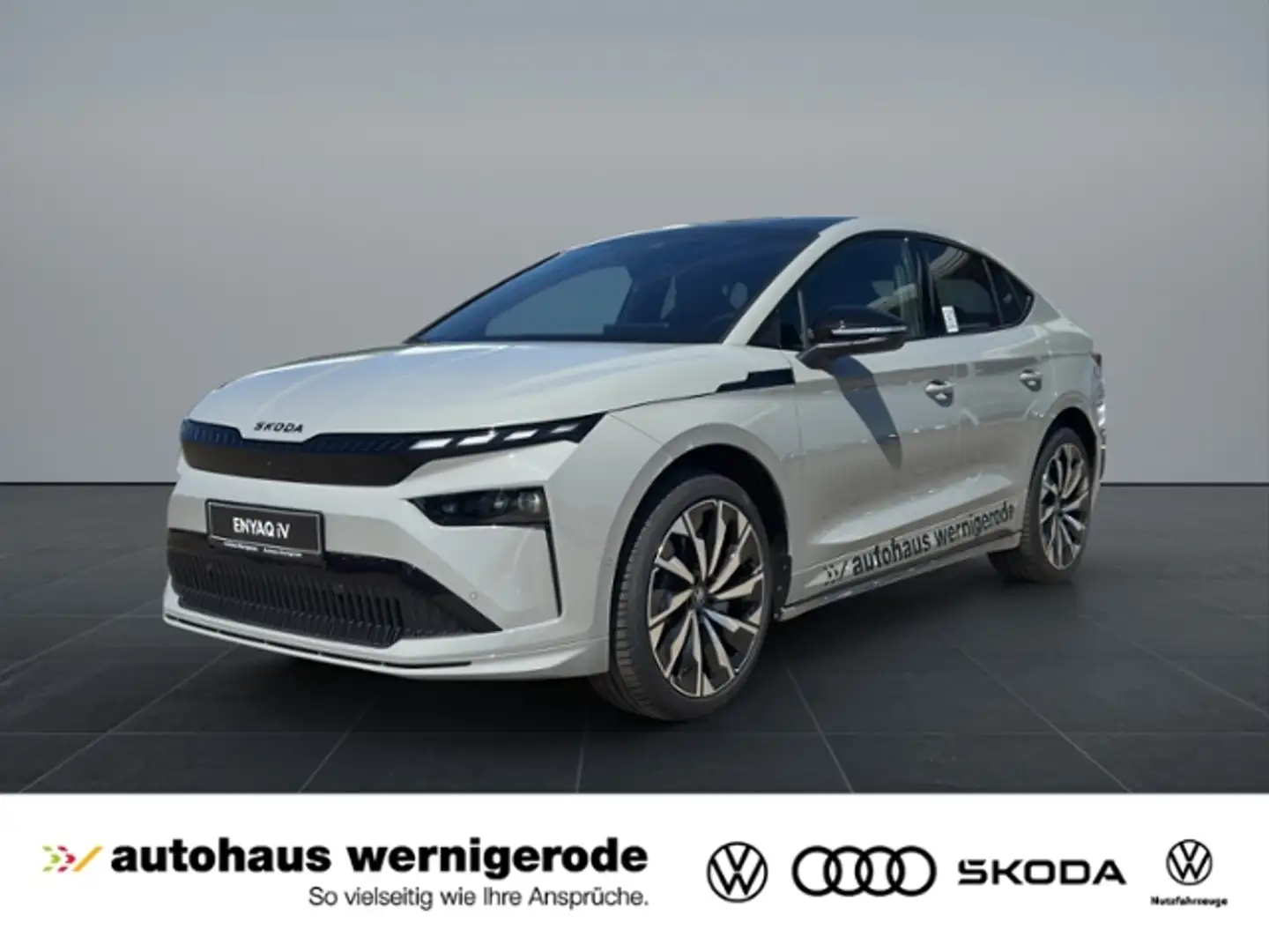 Skoda Enyaq Coupé 85 85 Sportline Maxx-Paket/AHK/21" Grau - 1