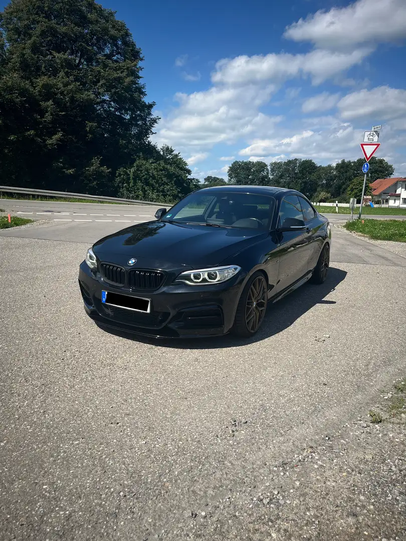 BMW 235 M235i xDrive Schieb. M-Abgasanlage Tüv neu Černá - 2