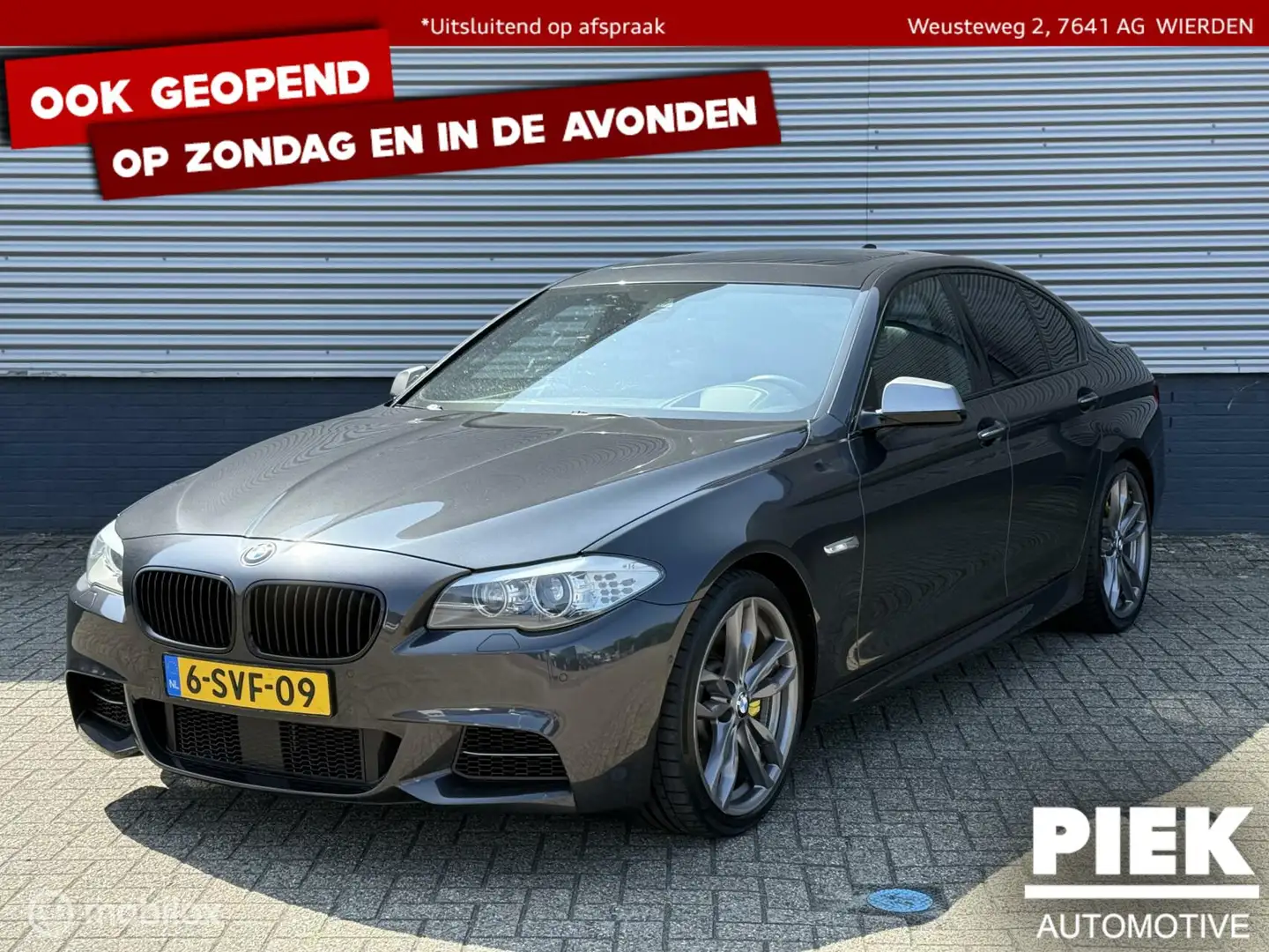 BMW M550 5-serie M550xd |M-Pakket|Schuifdak|Bomvol|ACC|Trek Grey - 1
