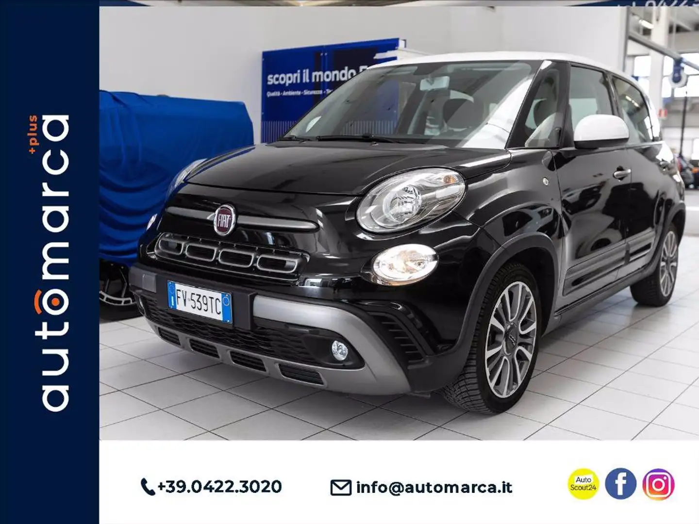 Fiat 500L Cross 1.6 mjt 120cv Nero - 1