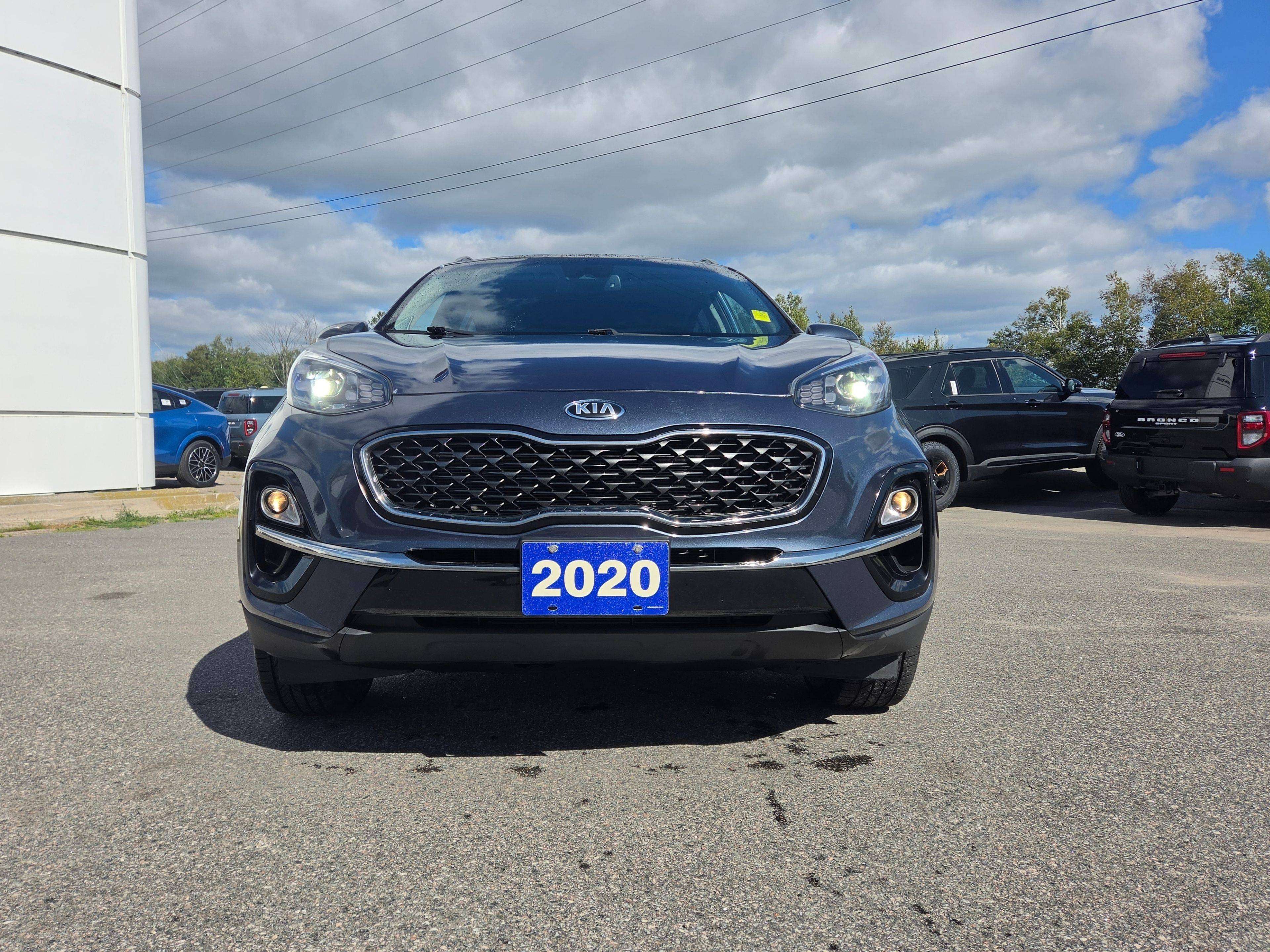 Pacific Blue 2020 Kia Sportage SUV / Crossover All-Wheel Drive 6-Speed Automatic