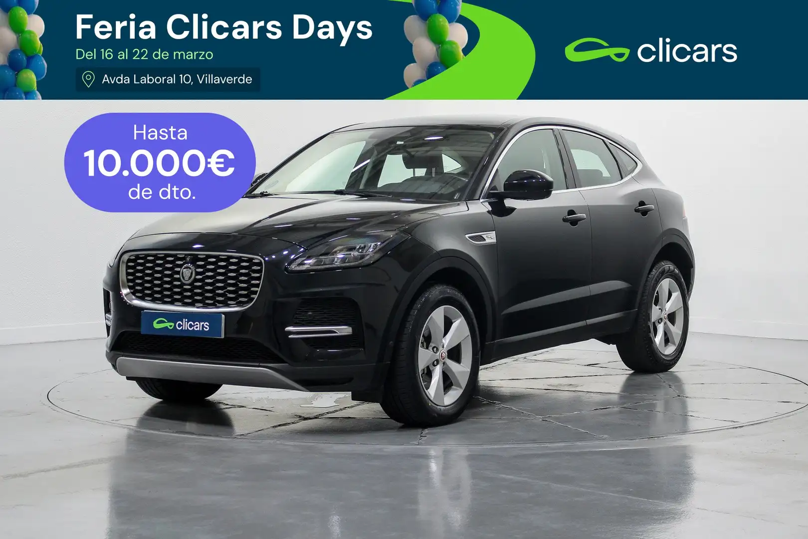 Jaguar E-Pace 2.0D I4 S AWD Aut. 163 Negro - 1