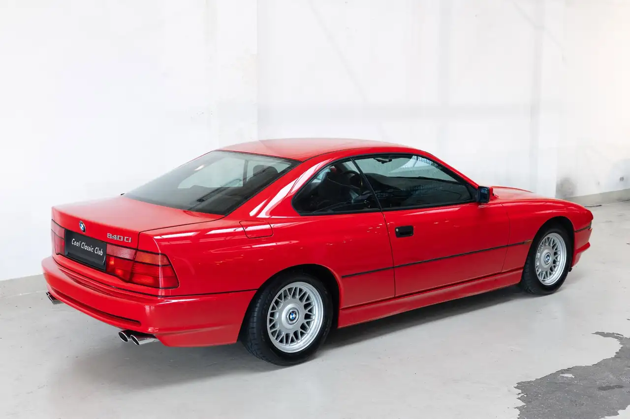 BMW 840 8-serie Ci 4.0 - Cloth Interior - Hell Rot -, foto 5