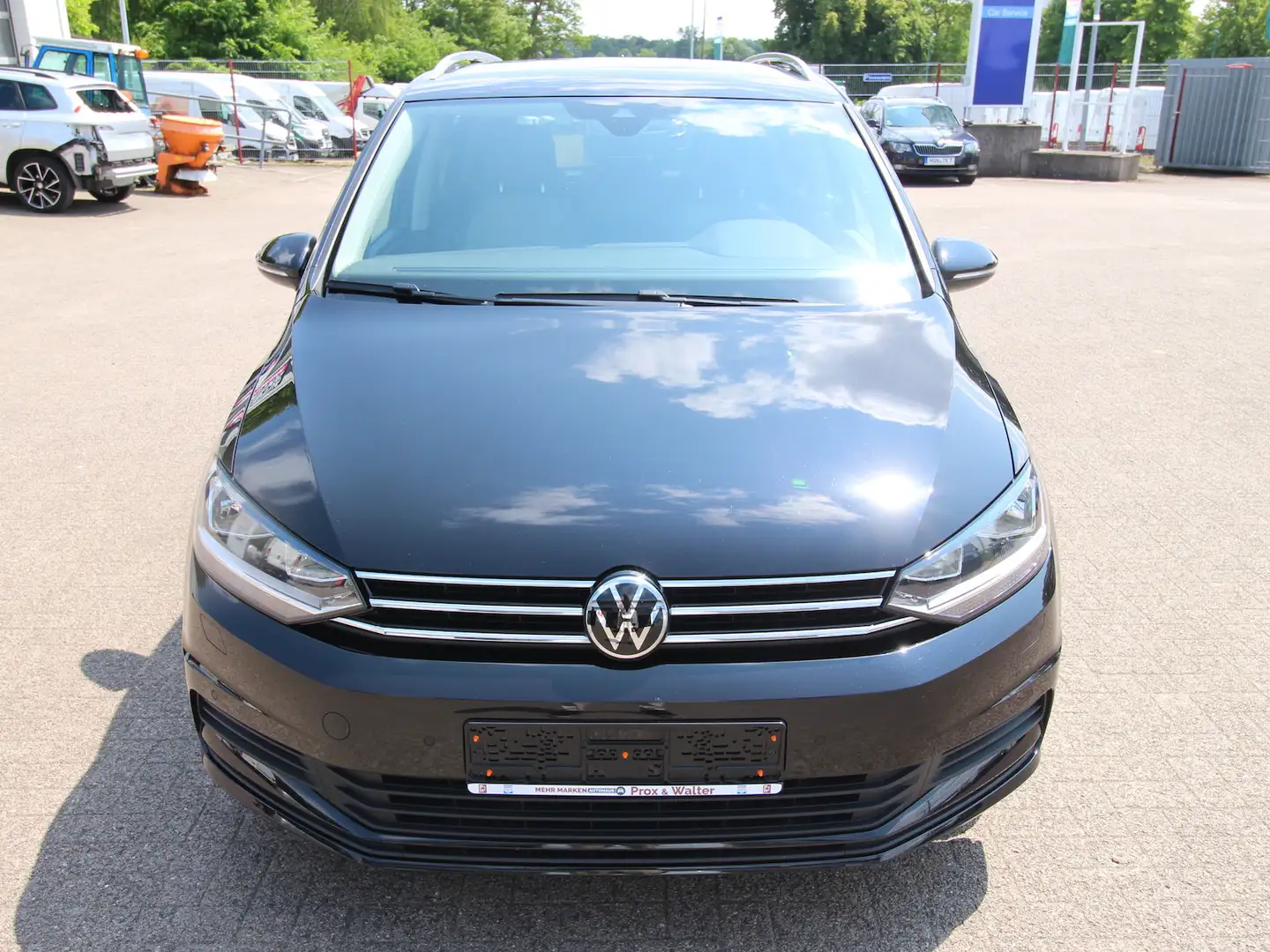 Volkswagen Touran 1.5 TSI 7-DSG Comfortline 7-SITZ+NAVI+AHK Schwarz - 1