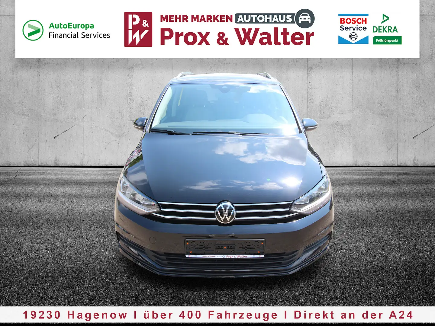 Volkswagen Touran 1.5 TSI 7-DSG Comfortline 7-SITZ+NAVI+AHK Black - 1