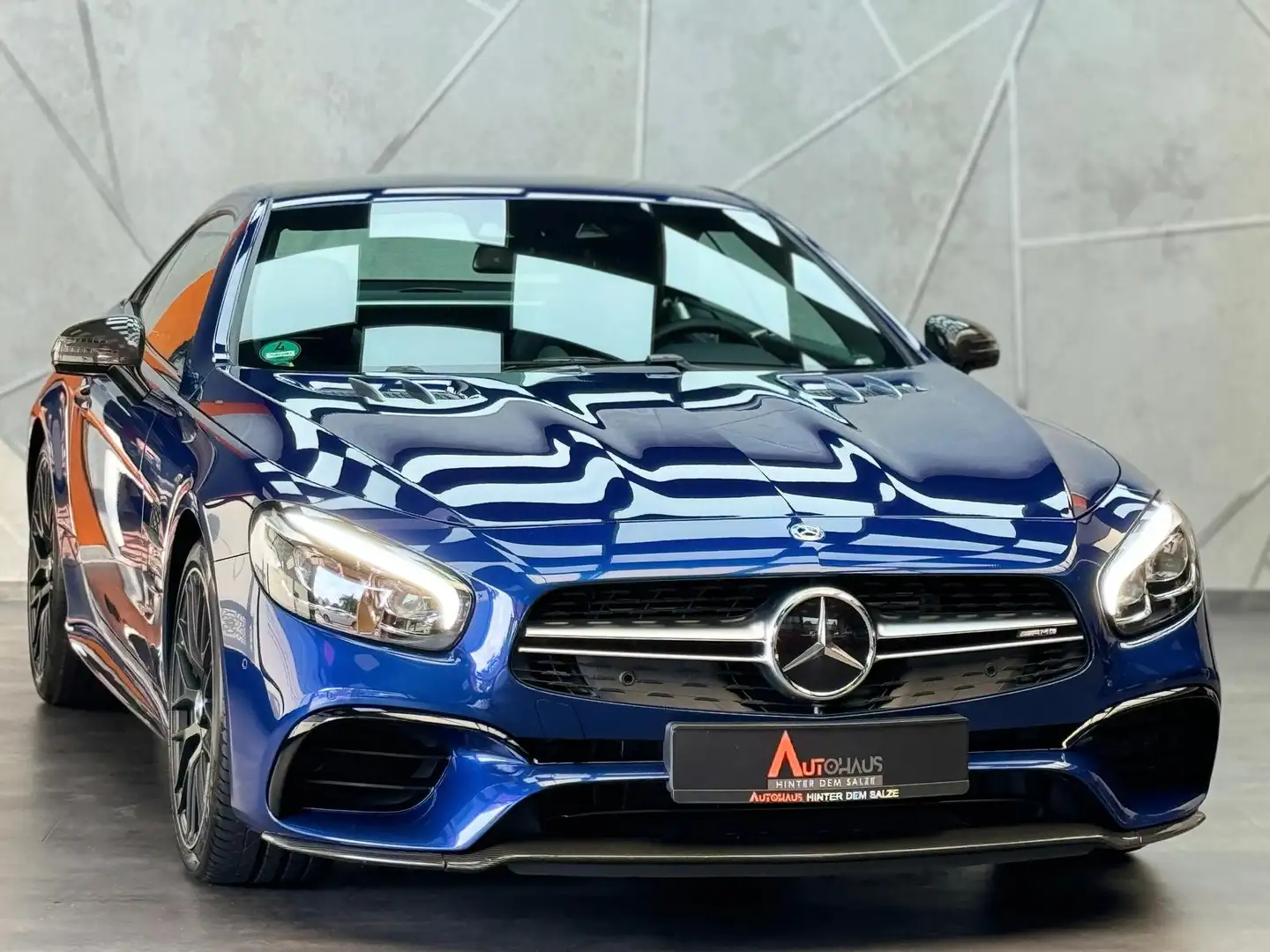 Mercedes-Benz SL 63 AMG SL 63 AMG  5.5 V8|KERAMIK|B&O|MAGICSKY|CARBON| Blauw - 2