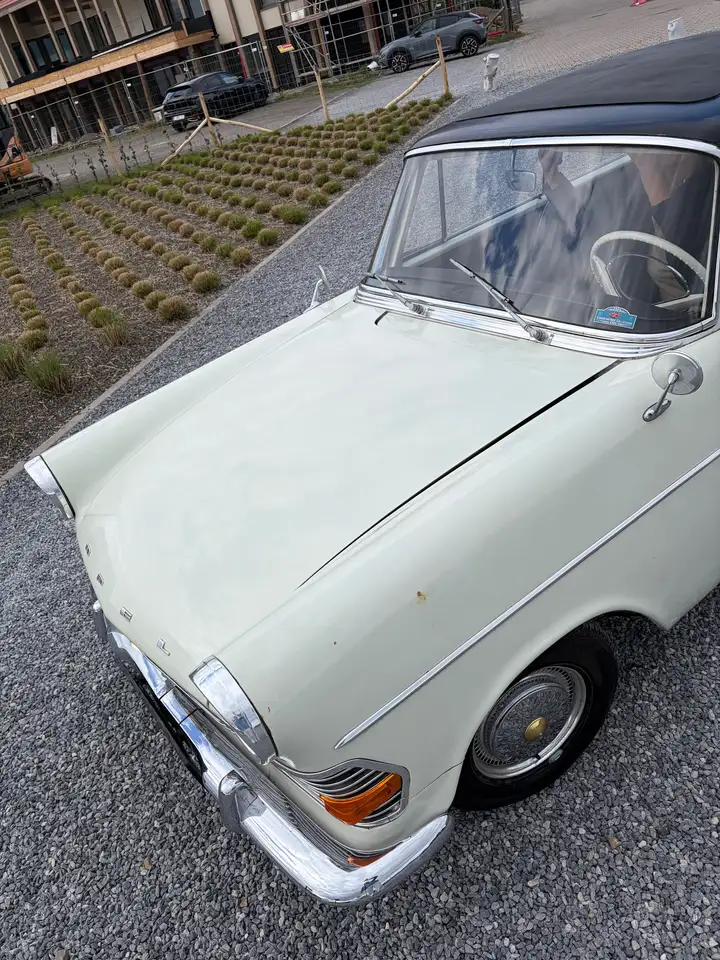 Opel Olympia Rekord Coupé 1963 — Toit Ouvrant Vinyl — Facture Originale 1963 — 87.500 km, foto 11