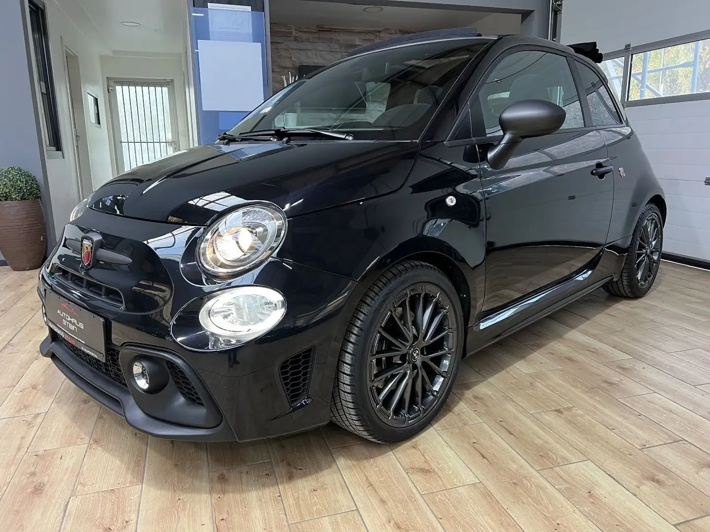Fiat 500C /Abarth595C/Navi/beats/Klima/PDC Schwarz - 1