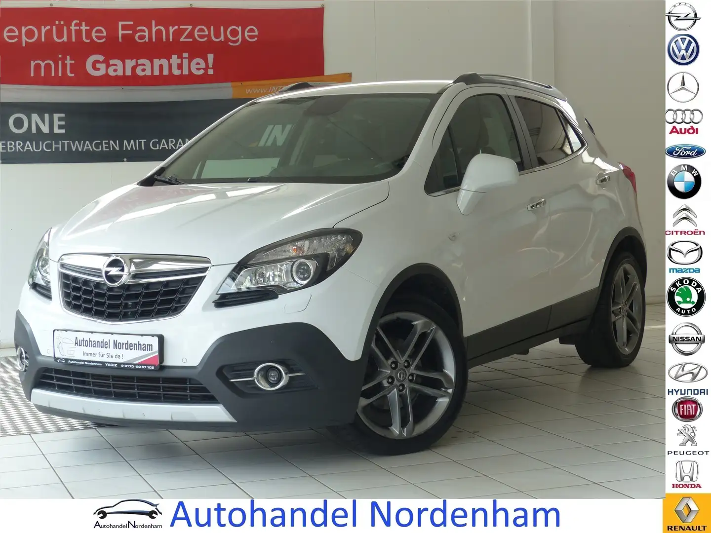 Opel Mokka 1.7 CDTI Innovation ecoFlex 4x4*KLIMA*NAVI* Weiß - 1