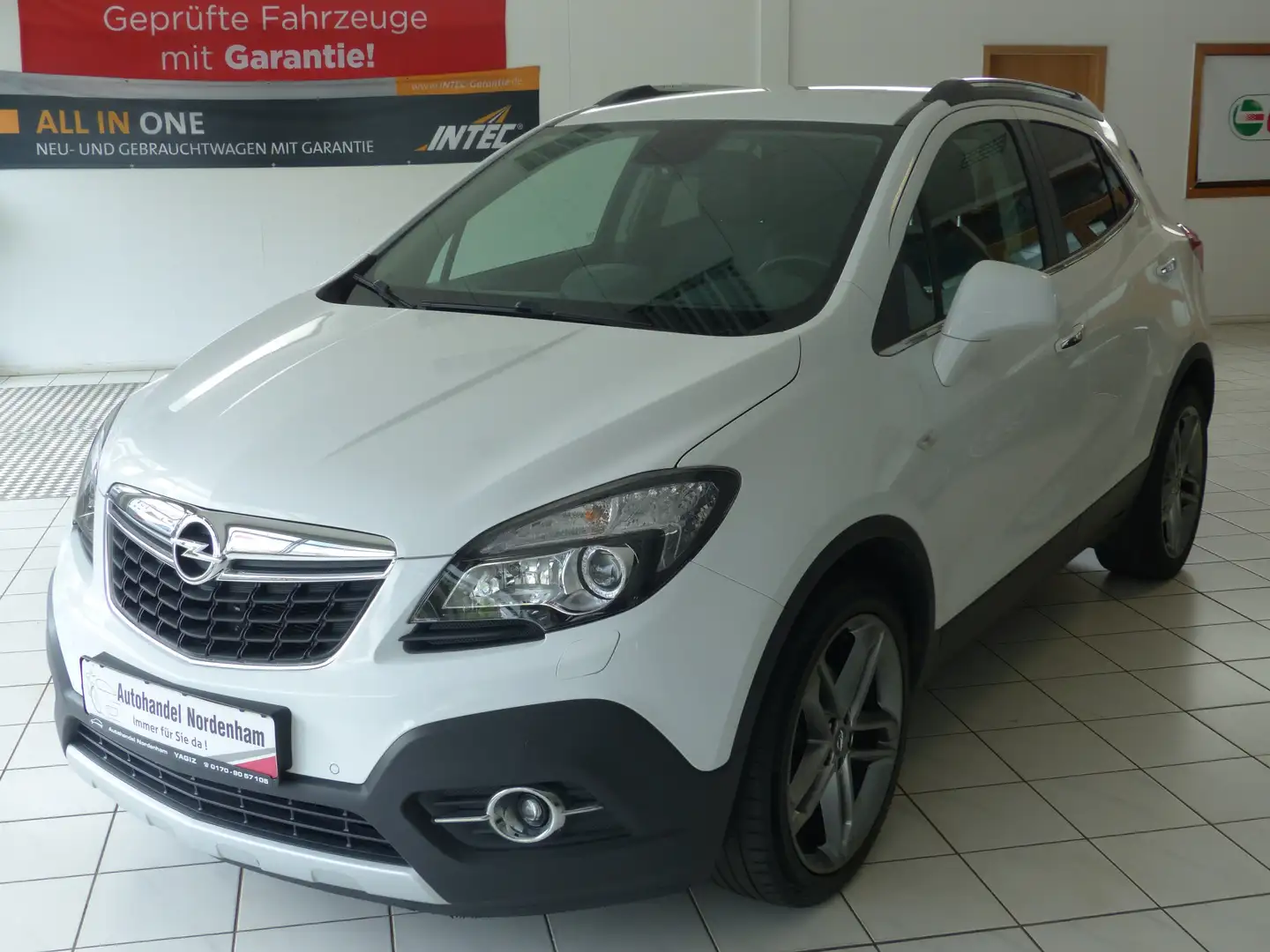 Opel Mokka 1.7 CDTI Innovation ecoFlex 4x4*KLIMA*NAVI* Weiß - 2