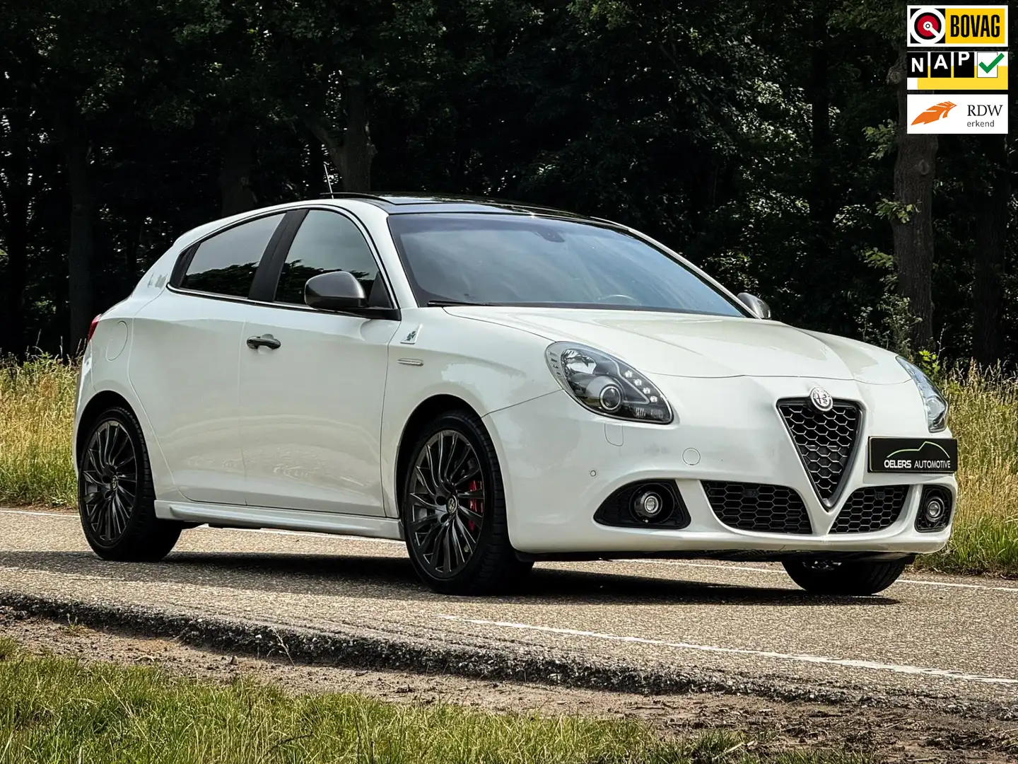 Alfa Romeo Giulietta 1.7 TBi Quadrifoglio Verde | Org. NL! | Panorama d Weiß - 1
