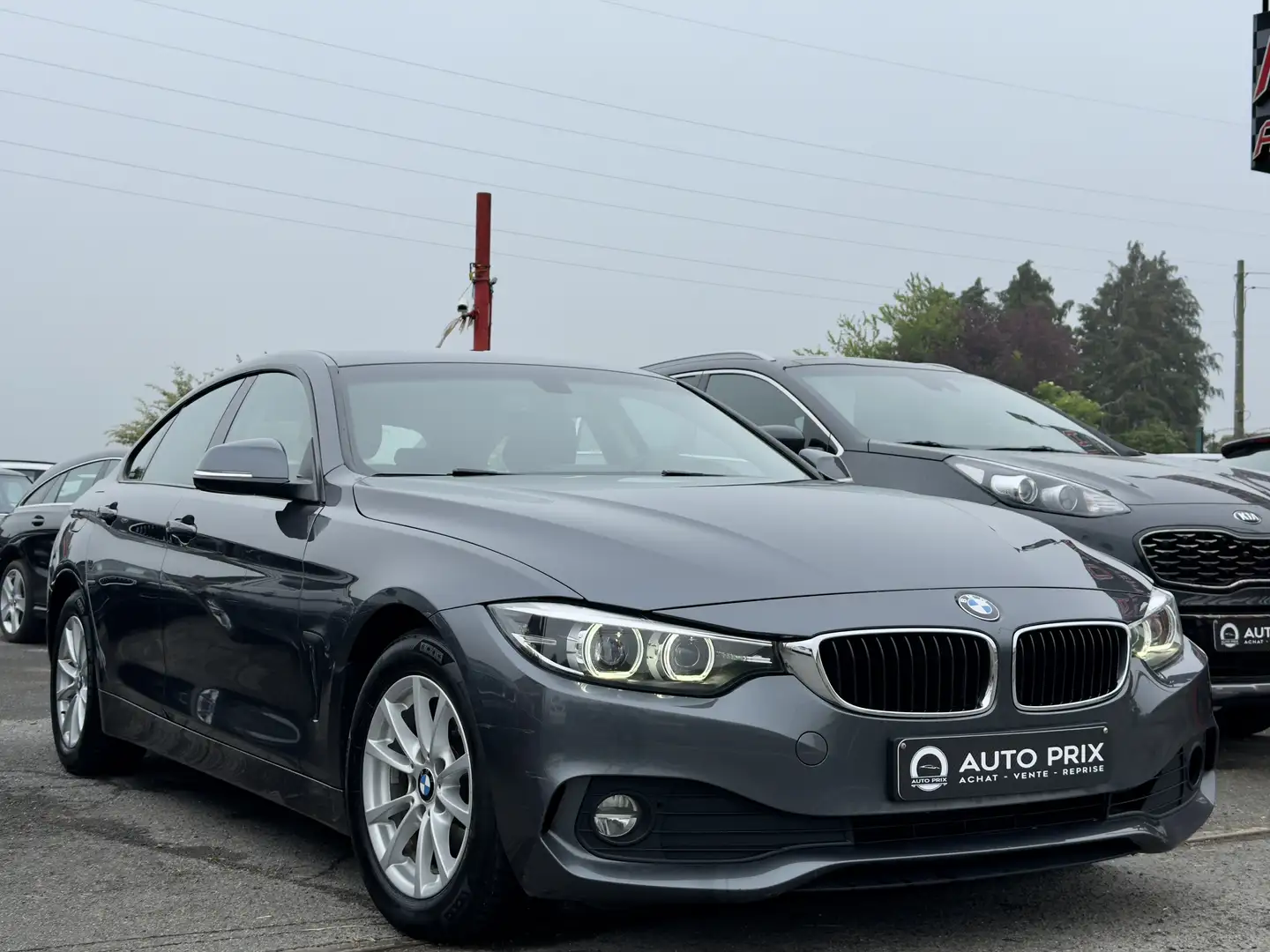 BMW 418 dA Gran Coupé Advantage Navi Xénon Face Lift Grau - 2